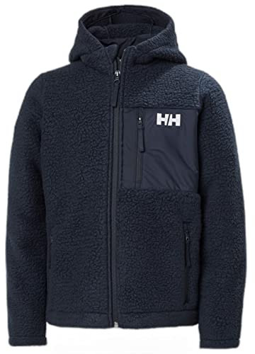 Helly Hansen Unisex Bambini Junior Champ Pile Jacket, Blu, 14