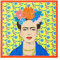 Packung mit 20 gelben Frida Kahlo Papierservietten | Einweg-Servietten, Geschirr für drinnen oder draußen, mexikanische Fiesta-Dekorationen, Zubehör für Geburtstagsfeiern, Cinco de Mayo, Decoupage
