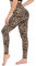 CAMPSNAIL Leggings Damen High Waist Blickdicht Leggins für Sport Yoga Gym (Leopard,L-XL)