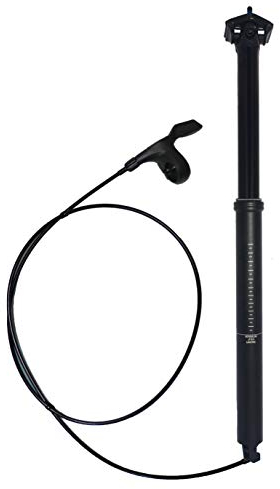 Limotec A1 Höhenverstellbare Vario Sattelstütze in 31.6Ø mit Hub 200mm aus Alu (31,6mm / Hub 200mm)