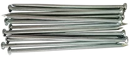 Metal Stakes,35Pcs 6 Inch Galvanized Landscape Spikes,Garden Nails for Turf,House Construction,Carpentry NailTent and More