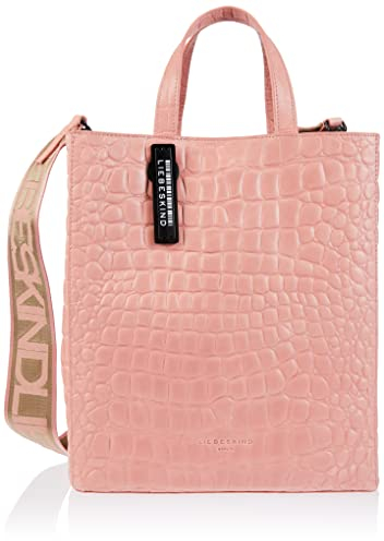 Liebeskind Berlin Damen Paperbag M Tote M, Raving Rose