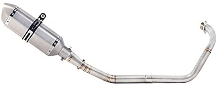 Marmitta Tubo Di Scarico Completo Di Fuga Slip On Per YZF-R15 R125 MT125 MT-15 Per MT 15 125 V3 R125 2008-2019 Moto Di Scarico Moto Scarico(Colore:2)
