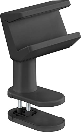 InLine® Tischklemme für Steckdosenleiste, drehbar, Federklemme, schwarz