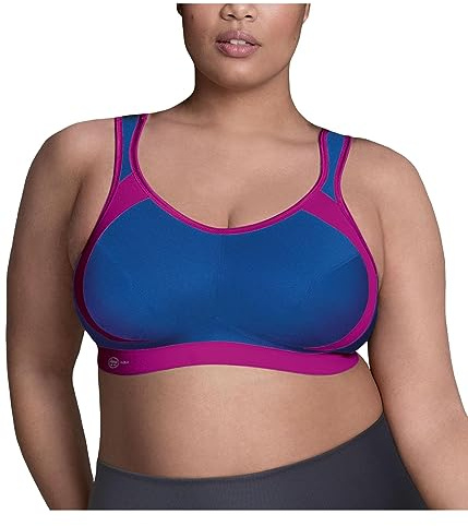Anita Women's Extreme Control Sport Bra, Pacific Blue, 32F