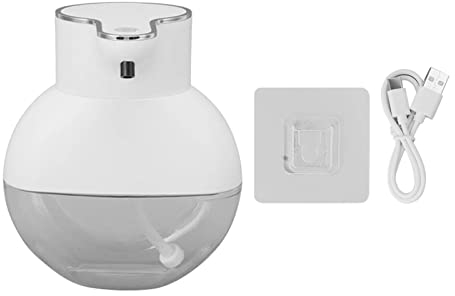 YWBL-WH Dispenser di Sapone con Sensore Intelligente Dispenser di Disinfettante per Le Mani Senza Dispenser di Sapone Automatico a Parete per Bagno di Casa Bagno Pubblico, 400