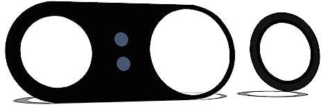 IS-TECK Kompatibel mit Huawei P20 Pro Ersatz Kamera Glas Linse inkl. Kleber Set
