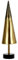 Lambert Conifero Deko-Baum, Alum. Granit, Gold H40 D10 cm