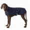 HUGO & HUDSON x Hackett Gesteppte Hundejacke Warmer Wintermantel mit Cordkragen, Marine M40