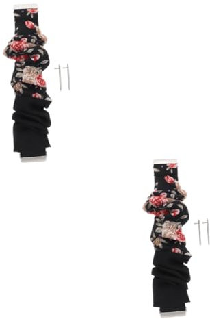 DOITOOL 2stücke Elastisches Uhrenarmband Im Druckdesign Kompatibel Mit Bunte Und Dehnbare Sportarmbänder Hautfreundliches Einfache Installation