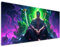 Roronoa Zoro A01 Tapis de souris One Piece Grand tapis de souris XXL 900 x 400 cm Sous-main de bureau imperméable et antidérapant
