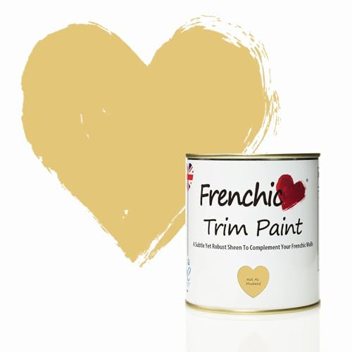 Hot As Mustard Frenchic Awesome TRIM Paint includes customised Frenchic Can Opener with Key Ring
