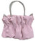 BABYVIVA Damen Umhängetasche mit Kette, modisch, plissiert, Schultertasche, Damen, lässig, Umhängetasche, kleine quadratische Tasche, rose