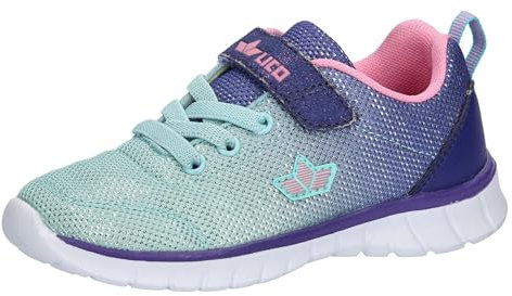 Lico Mädchen Alenia Vs Sneaker, Türkis Rosa Lila, 31 EU