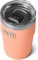 YETI Rambler Cup, Vacuum Insulated Stainless Steel Stackable Cup with Magslider Lid, Lowcountry Peach, 16 oz (475 ml)