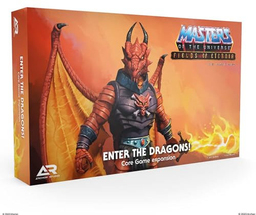 Masters of The Universe Enter The Dragons Erweiterungsset für Felder von Eternia, Brettspiel, für 1-6 Spieler, ab 14 Jahren