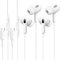 Tapo 2Pack USB C Kopfhörer für iPhone 15/16 Pro, HiFi Stereo In Ear mit Mikrofon und Lautstärkeregler, für iPhones 15/16/16 Pro/Galaxy S24/S23/15 Plus/Google Pixel/Huawei