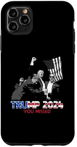 Hülle für iPhone 11 Pro Max Trump-Attentat Blutiges Ohr Butler Trump Xou hat verpasst