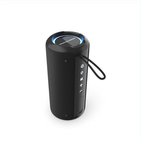 Energy Sistem TempoRave – Altavoz Bluetooth (Bluetooth 5.4, TWS, 12h de autonomía, IPX6, Plástico 100% Reciclado)