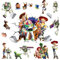 Story Wandaufklebeingn, 2Pcs Wandsticker Kinderzimmer Gaming-Wandaufkleber Abnehmbare Aufkleber Wall Stickers Cartoon Wandtattoo für Kinderzimmer Wohnzimmer Wanddekoration