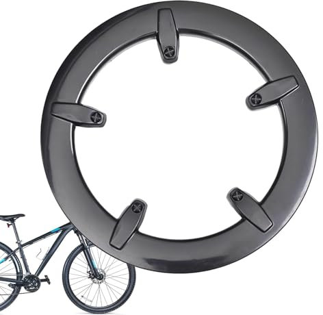 Generisch Bike Parachin - 40-42 Zähne 5 Löcher -Widerstandskappe für Fahrräder | Kettenscheideschutz | Plastikrad -Parachin zum Kettenschutz