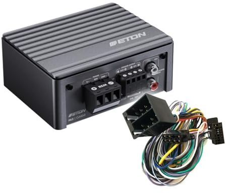 MEDIADOX Auto/KFZ Plug & Play Upgrade Verstärker/Endstufe + Kabel Set PA2 von Eton kompatibel mit Landrover (II)