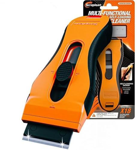 Scraplean Multi-Purpose Non-Scratch Oven, Hob, Glass, Window, Ceramic and Cooktop Cleaning Tool