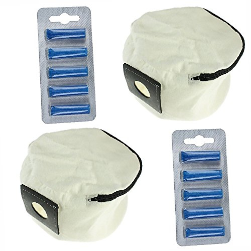 For Numatic 2 x Reusable Zip Up Bag & Fresheners Henry Hetty James Vacuum Hoover