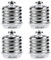 DiCUNO E40 auf E27 Socket Konverter 4-Pack Socket Adapter Hohe Qualität Lampensockel Adapter für LED-Lampen und Glühlampen und CFL-Lampen