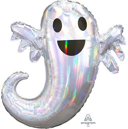 Amscan 3998601 - Folienballon Geist, Gespenst, Dekoration, Heliumballon, Ballon, Party, Halloween