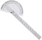 PERFETSELL Winkelmesser Metall Winkel Verstellbar in Zentimeter 180 Grad Winkel Messen Gradmesser Winkelsucher mit 140mm Messgerät Lineal Universal Winkel Lineal für Heimwerker Studenten Maler