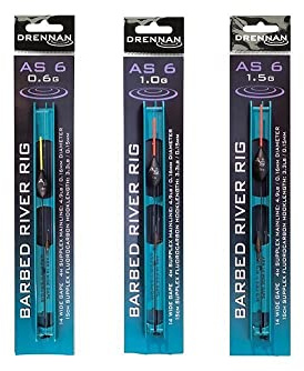Drennan AS6 Pre Tied River Rigs: 1g