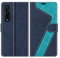 MOBESV Funda para OPPO Find X2 Pro, Funda Libro Magnético Carcasa para OPPO Find X2 Pro Funda con Tapa, Azul