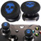 Playrealm FPS Thumbstick Extender & Printing Rubber Silicone Grip Cover 2 Sets for Xbox Series X/S & Xbox One Controller (Ghost Blued)