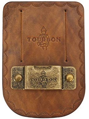 Tourbon 3 m - 10 m Lederbandmaßband Gürtelhalter Tasche