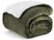 Bedsure Sherpa Fleece Throw Blanket - Thick and Warm, Fluffy Microfiber Solid & Soft Blankets for Bed and Couch Double/Twin Size, Ivy Green, 150x200cm