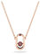 Swarovski, Una Halskette, Rot, One Size