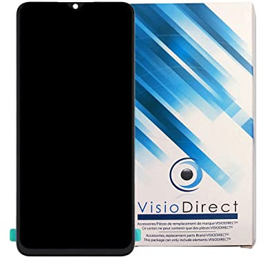 Visiodirect Ecran Complet Compatible avec Oppo A15 Taille 6.52 Noir CPH2185 vitre Tactile + écran LCD