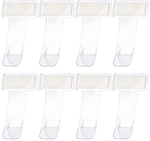 Ticket Halterung Auto Parkscheinhalter Clip Selbstklebend Windschutzscheibe Ticket Halter für Parkausweis 8 Stück Transparent