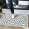 GULLAMBO Washable Door Mat - Non-Slip for Wooden Floor, Super Absorbent Dirt Trapper - Inside Mat for Kitchen, Hallway Runner Rugs (Club Grey, 50x80cm) (HV-4mm)
