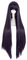 LUOYAOB Spiel Cosplay perücke Sailor Mars Cosplay-Perücke, Sailor Moon Cosplay-Perücken, dunkelviolett, Lange Perücke, Halloween-Kostüm, Cosplay, for Weihnachten, Karneval, Party
