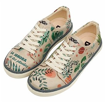 DOGO Sneaker -Plant Lady- Vegan Atmungsaktiv Mehrfarbig Damen Sneaker