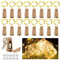 VFANDV Guirlandes Lumineuses a Pile, Lot de 16 Guirlandes Lumineuses à Piles, 2m 20 LEDs Guirlande Led à Pile Mini Guirlande Étanche pour Mariage, Fête, Noël, Chambre Guirlande Lumineuse D'intérieur