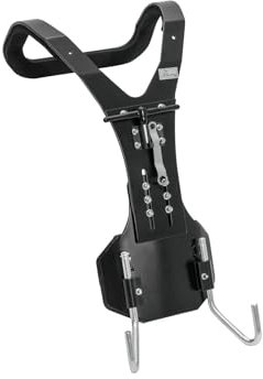 DIMAVERY Marching Drum Tragegestell, schwarz | Ergonomisches Tragegestell für Marching Drums