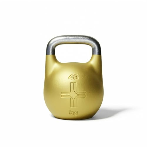 Trym Kettlebell Competition - Gewicht 8kg bis 48kg, Griffs Ø 35mm, Matte Oberfläche, aus Stahl, Farbwahl - Profi Schwunghantel, Kugelhantel, Kugelgewicht, Wettkampf, Fitness, Krafttraining, Workouts