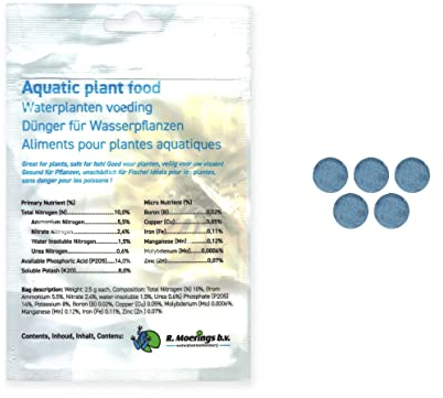 Seerosen und Wasserpflanzen Dünger Winterhart im bunten Mix Teich Pflanzen, Teichpflanzen Seerose Düngertabletten Anzuchtset Teichpflanzen (5)