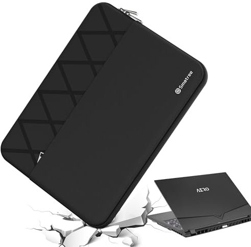 Smatree Housse pour Ordinateur Portable 17,3 Pouces pour GIGABYTE Aero 17 HDR XD/YD/XC/YC, Aero 17 KC, GIGABYTE étui de Protection avec Poche pour Accessoires (E815)