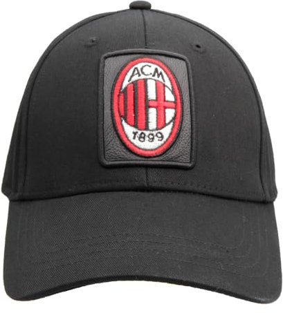 Ac Milan Unisex 143520 Milan Baseballkappe, Schwarz20, One Size