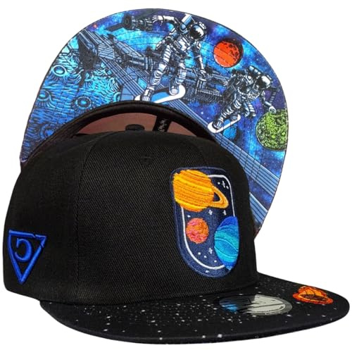 Capiche [99+ VARIATIONEN] Snapback Cap Herren Kappe Baseball Mütze Kunst Unisex Schirm Männer One Size Tattoo Damen