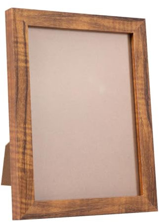 TTETTZ Holzpuzzlerahmen, Bilderrahmen, Dekorativer Posterrahmen, Fotorahmen Zum Dekorieren, Hotel, Kunstliebhabern, Dunkel